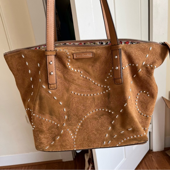 Vera Bradley Handbags - Vera Bradley Gallatin Tote in Toasted Almond